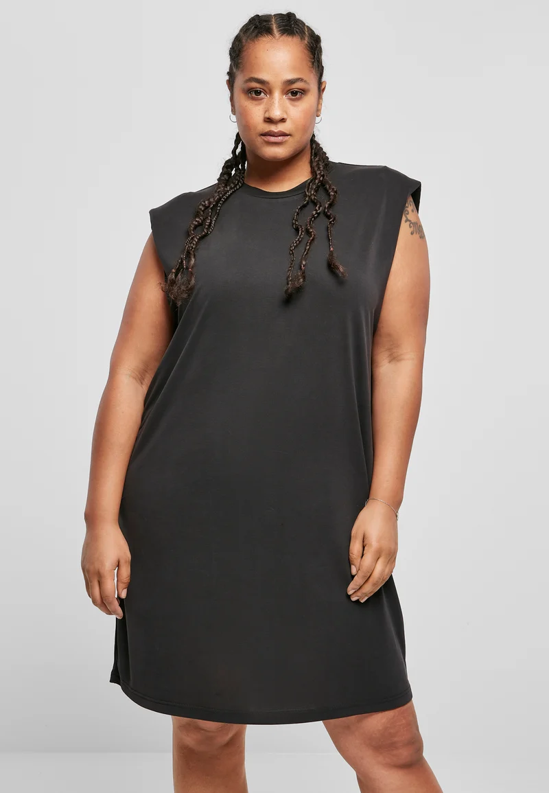 UC Modal Padded Shoulder Tank Dress