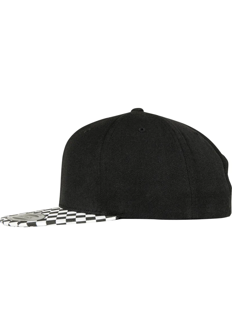 Checkerboard Snapback one size