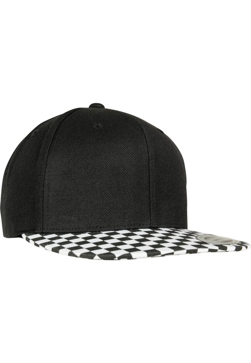Checkerboard Snapback one size