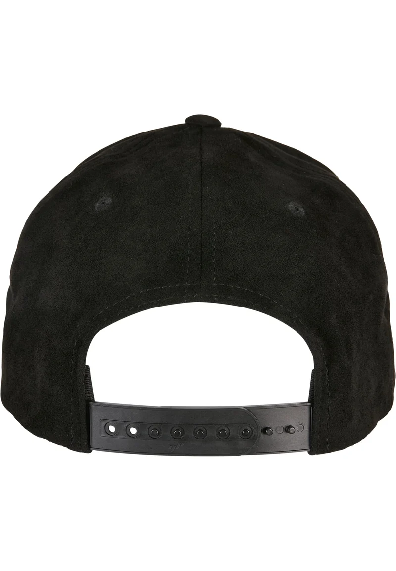 Suede Leather Snapback One Size