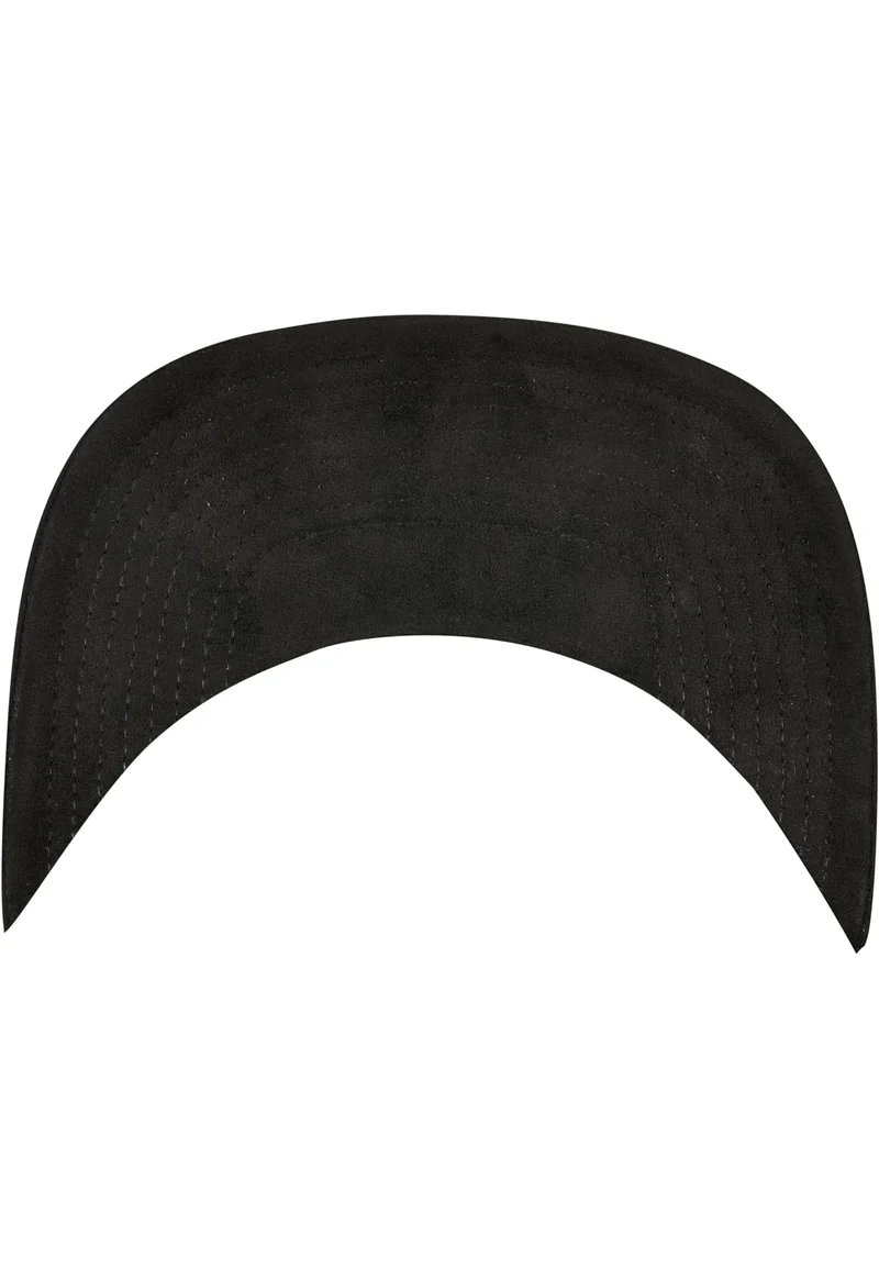 Suede Leather Snapback One Size