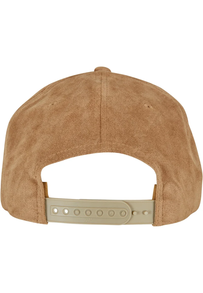 Suede Leather Snapback One Size