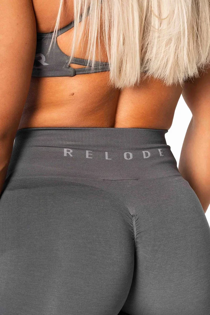 R Prime Scrunch Tights - Grey