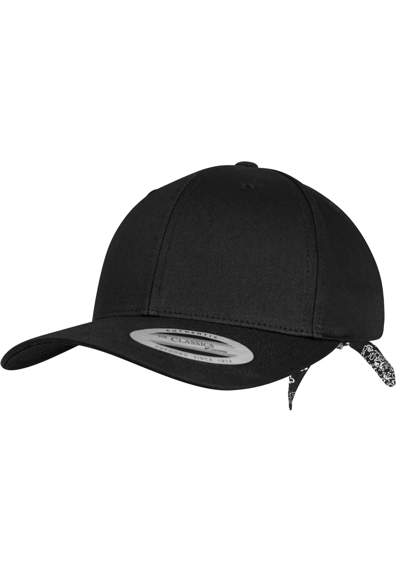 Curved Bandana Tie Snapback One Size
