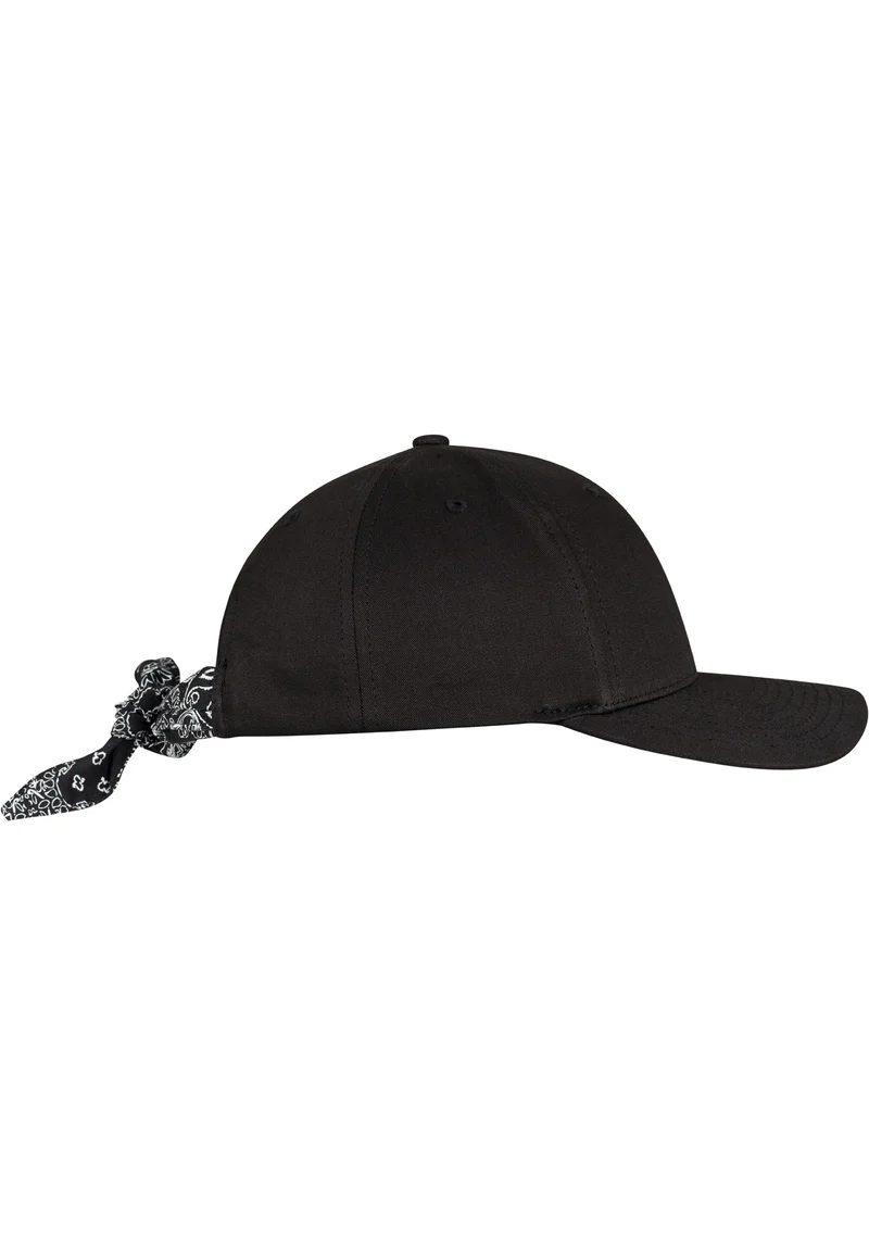 Curved Bandana Tie Snapback One Size
