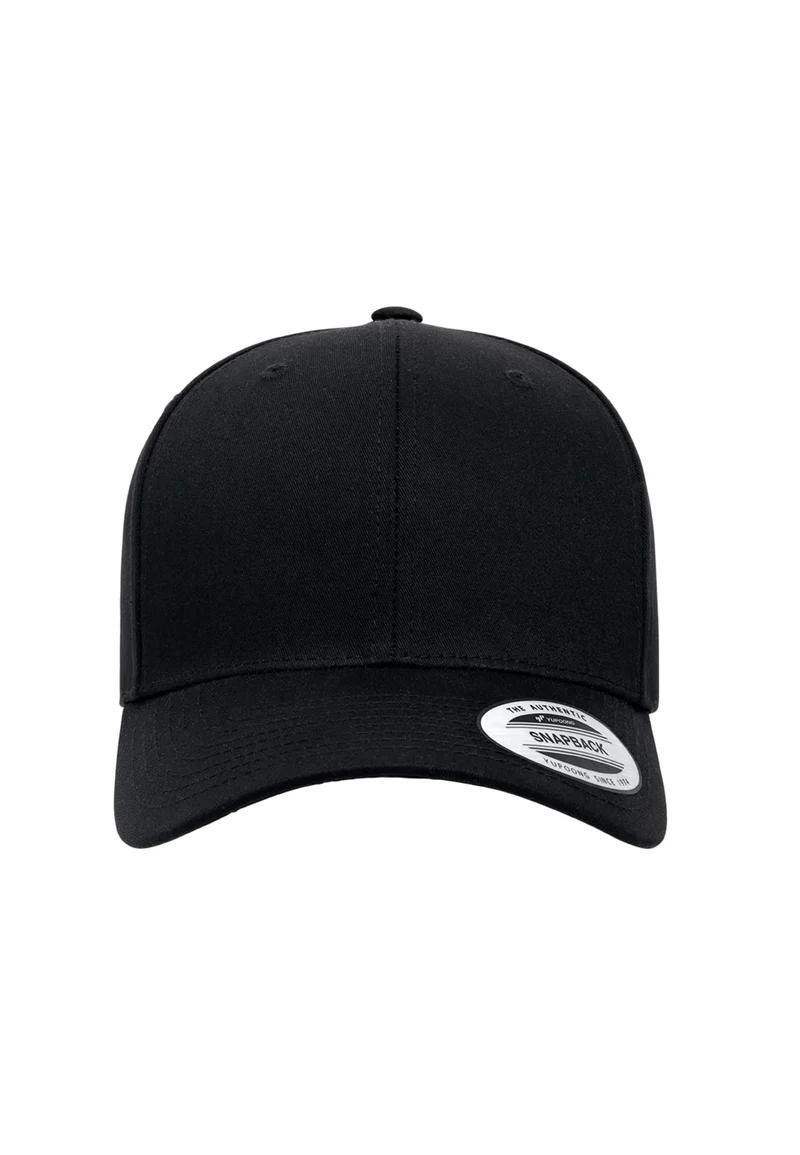 Retro Cotton Blend Snapback One Size