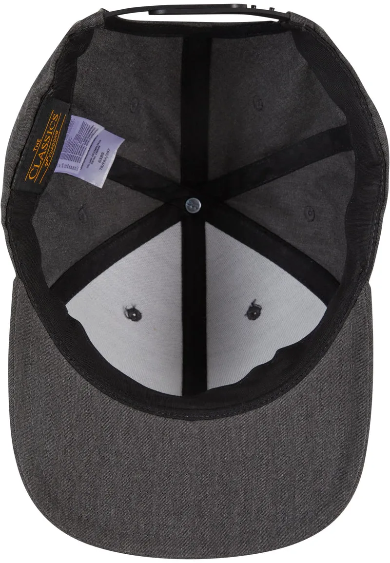 Retro Cotton Blend Snapback One Size