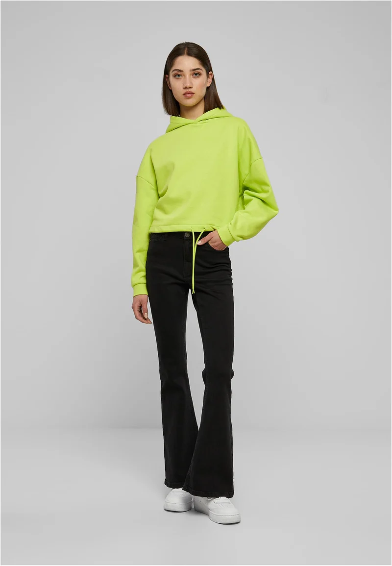 UC Cropped Oversized Hoodie