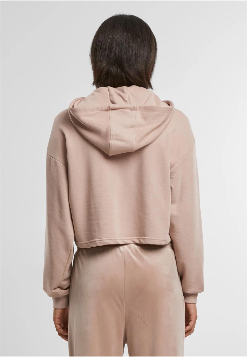 UC Oversized Cropped Light Terry Hoodie