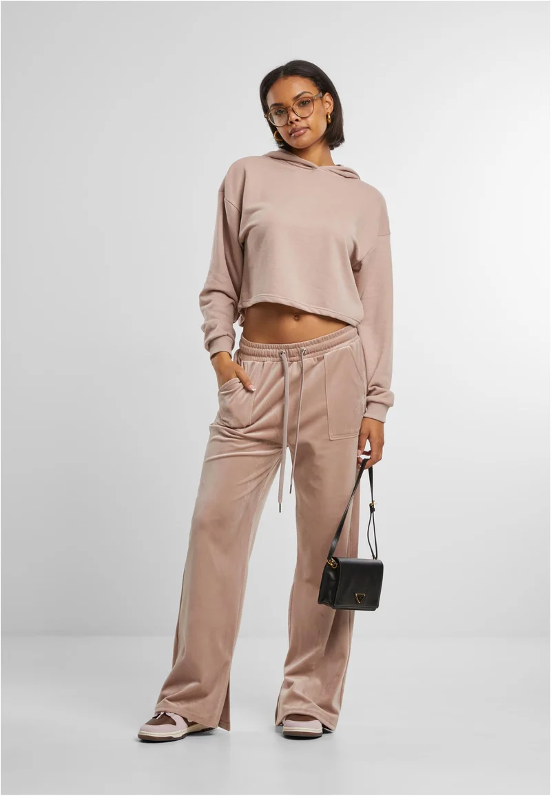 UC Oversized Cropped Light Terry Hoodie