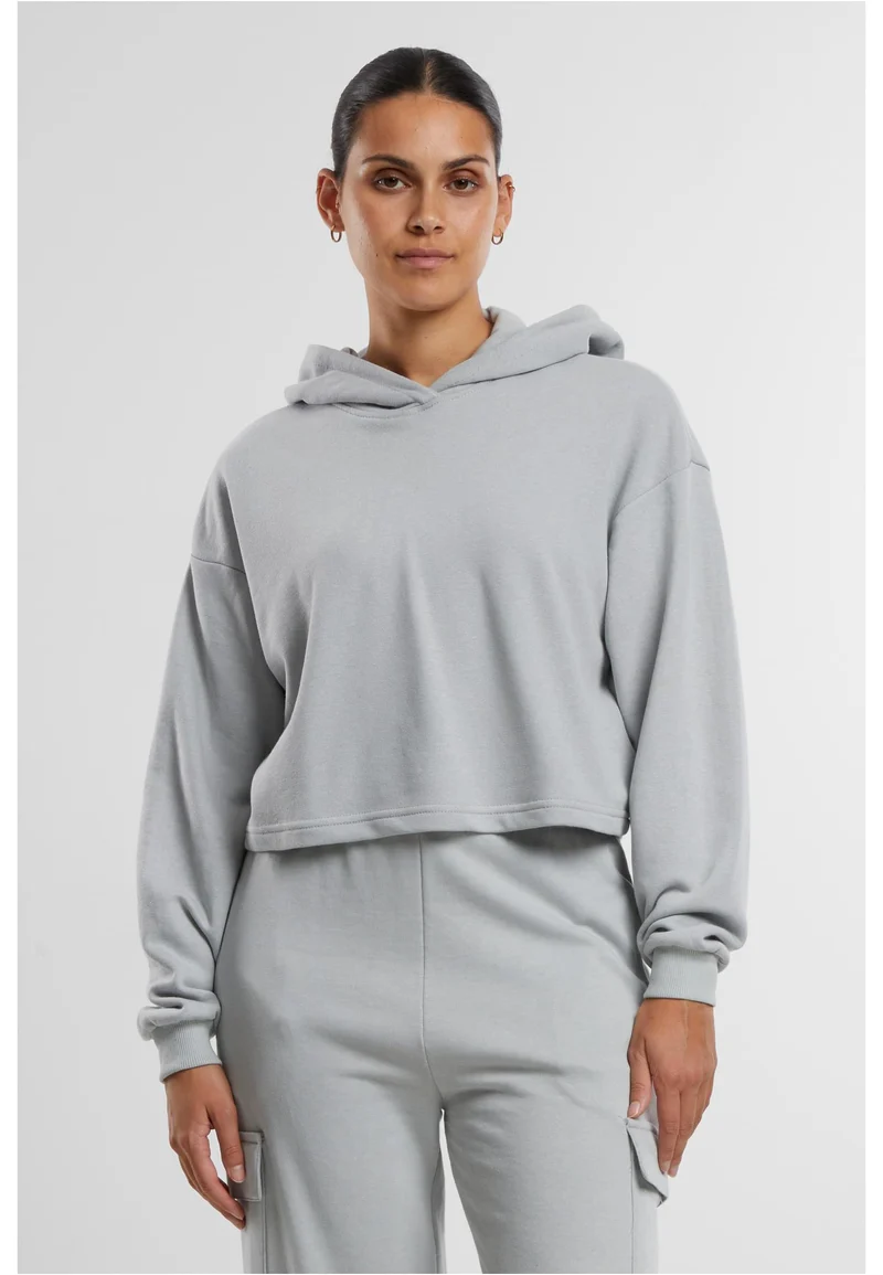 UC Oversized Cropped Light Terry Hoodie