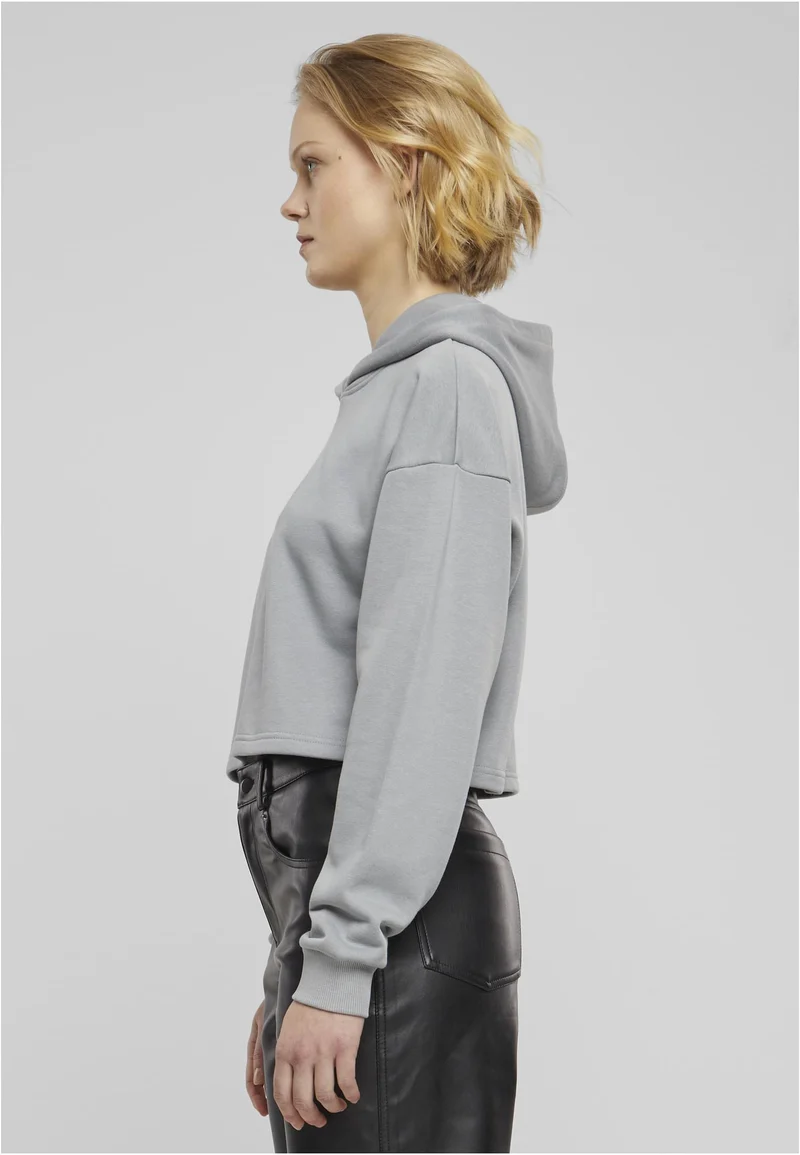 UC Oversized Cropped Light Terry Hoodie