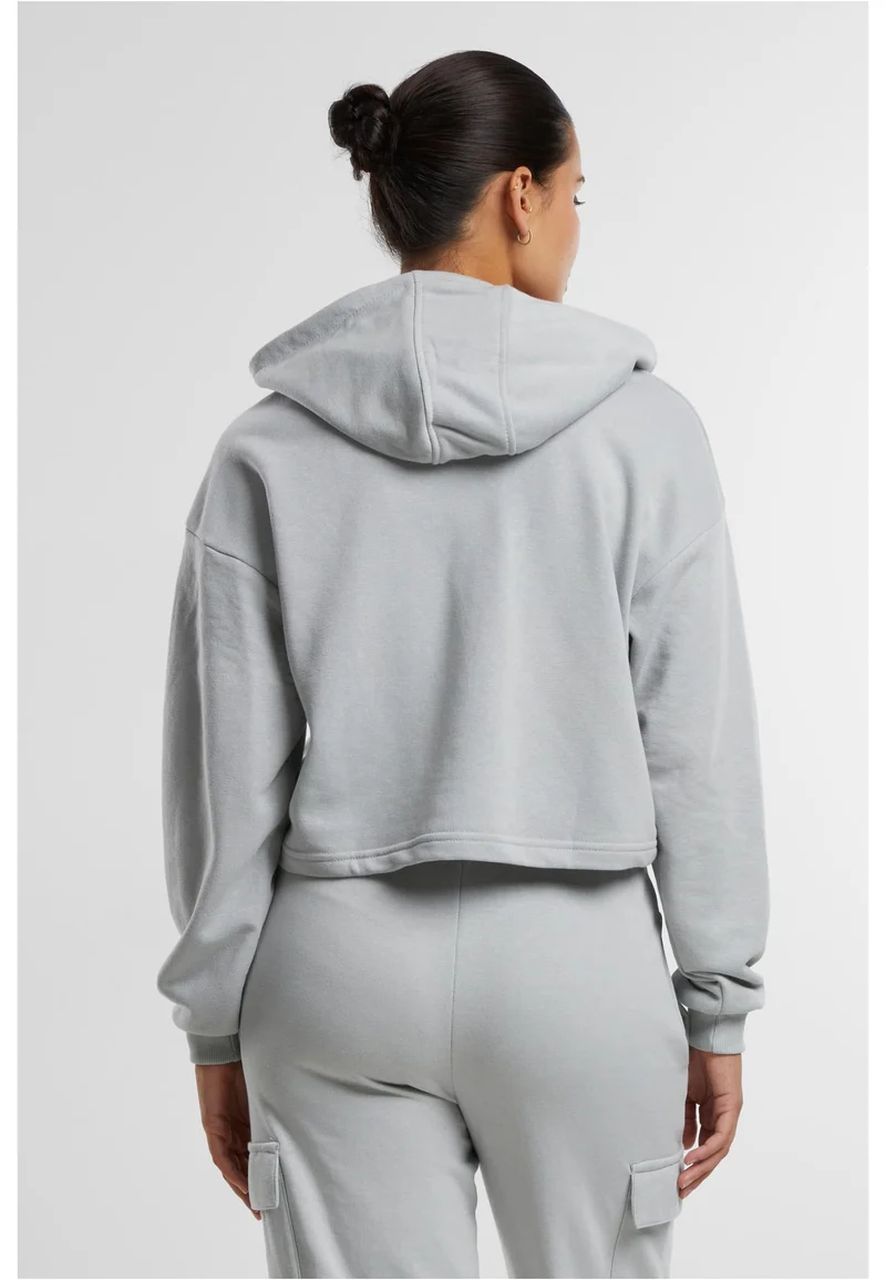 UC Oversized Cropped Light Terry Hoodie