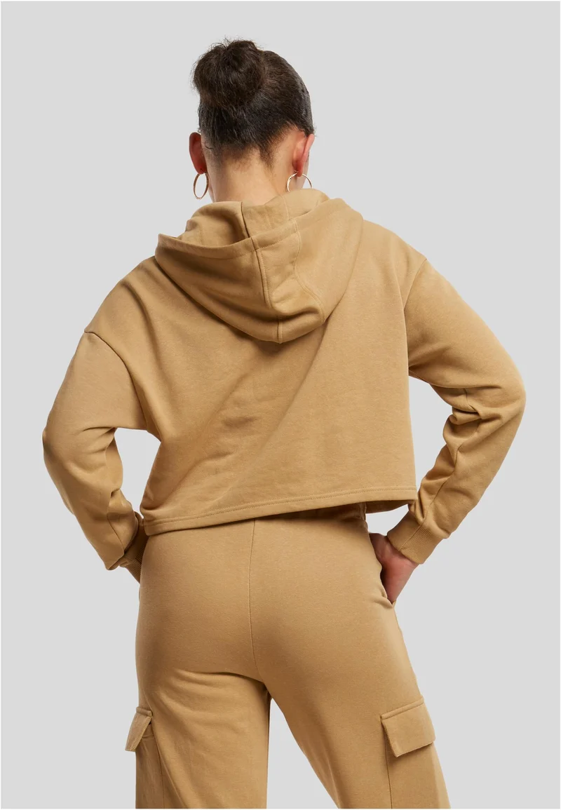 UC Oversized Cropped Light Terry Hoodie