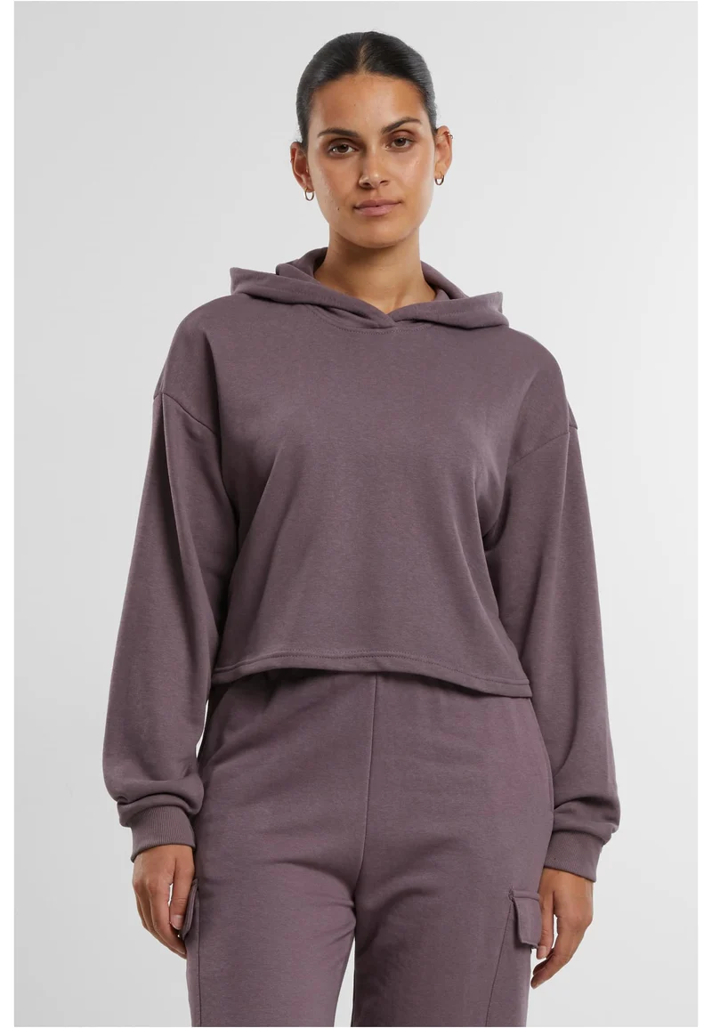UC Oversized Cropped Light Terry Hoodie