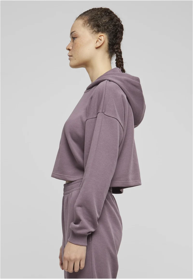 UC Oversized Cropped Light Terry Hoodie