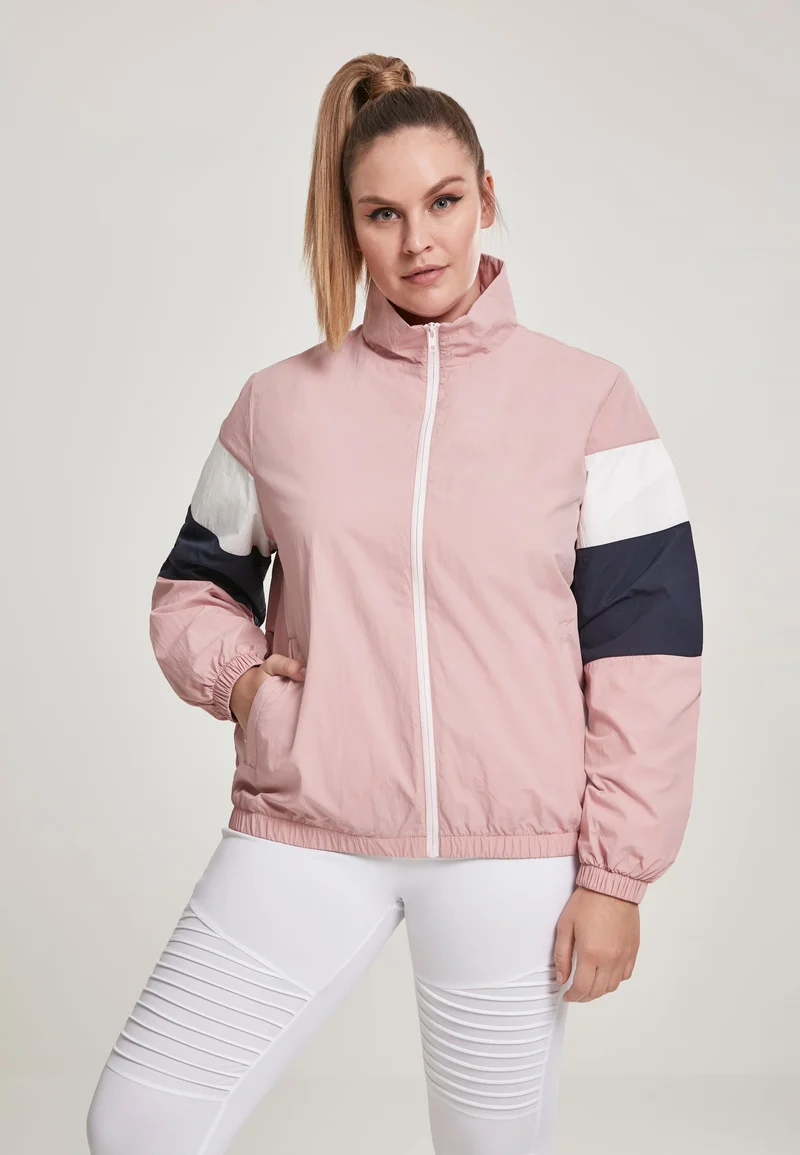 UC 3-Tone Crinkle Track Jacket