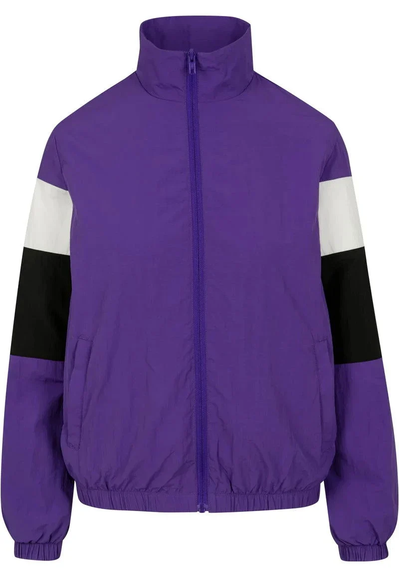 UC 3-Tone Crinkle Track Jacket