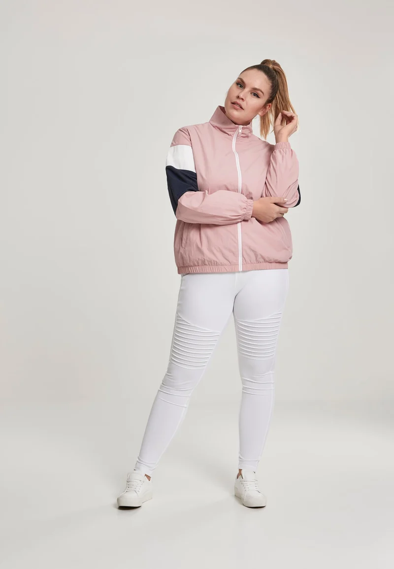 UC 3-Tone Crinkle Track Jacket