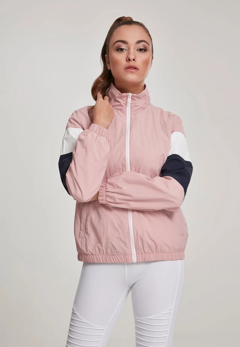 UC 3-Tone Crinkle Track Jacket