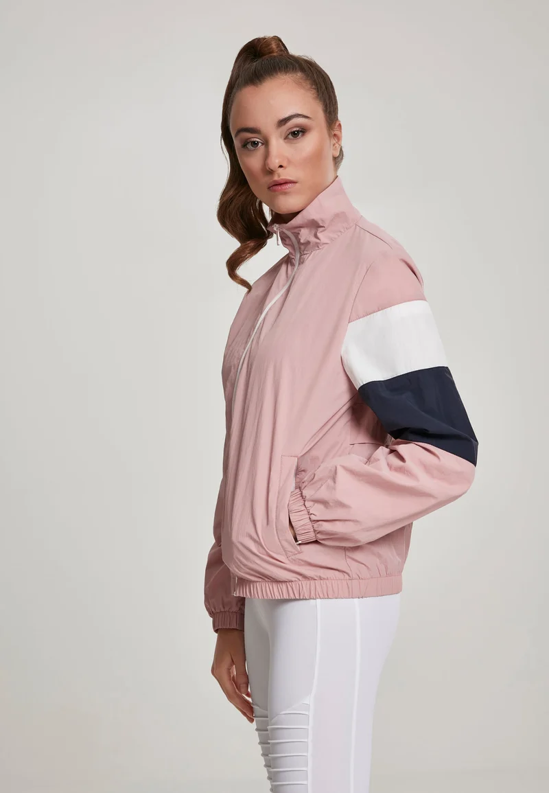 UC 3-Tone Crinkle Track Jacket