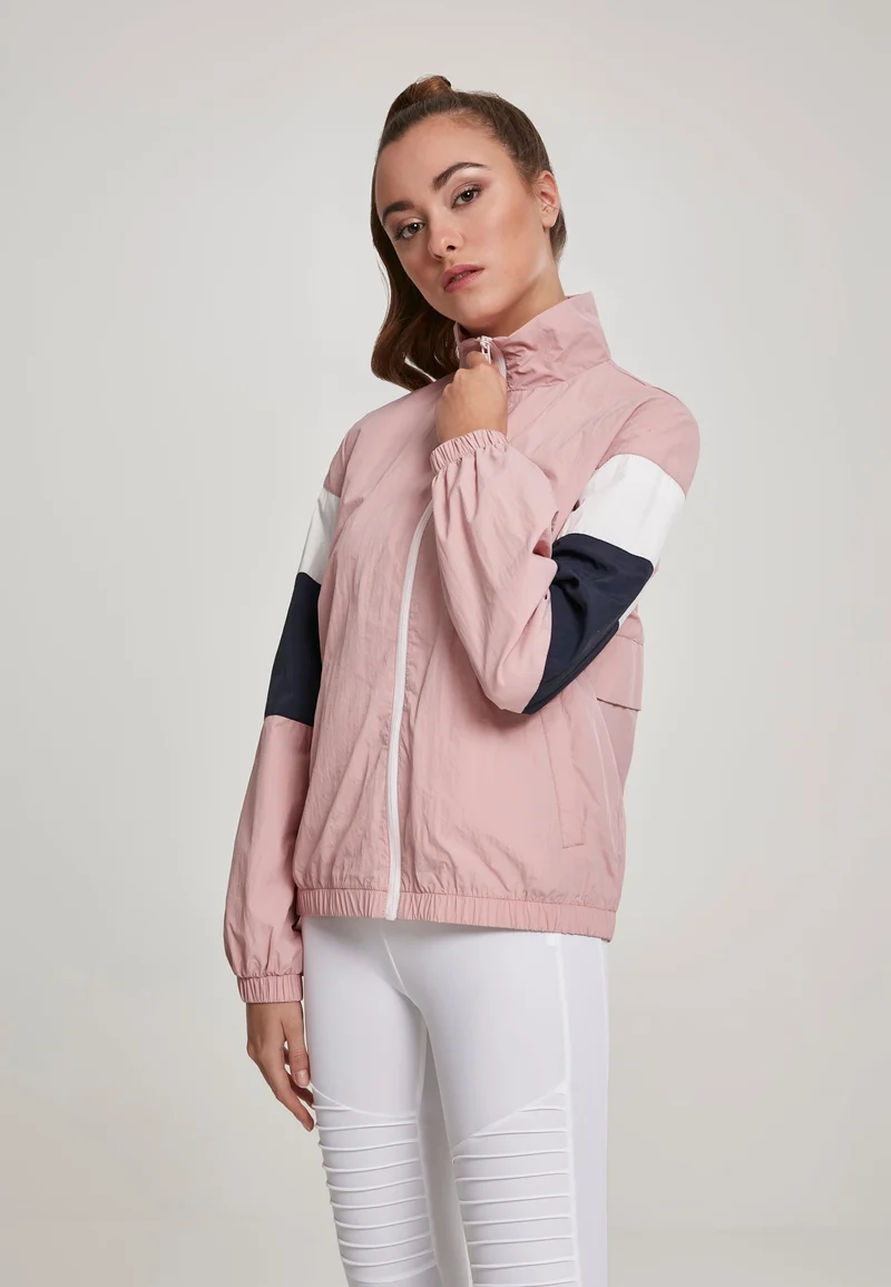 UC 3-Tone Crinkle Track Jacket