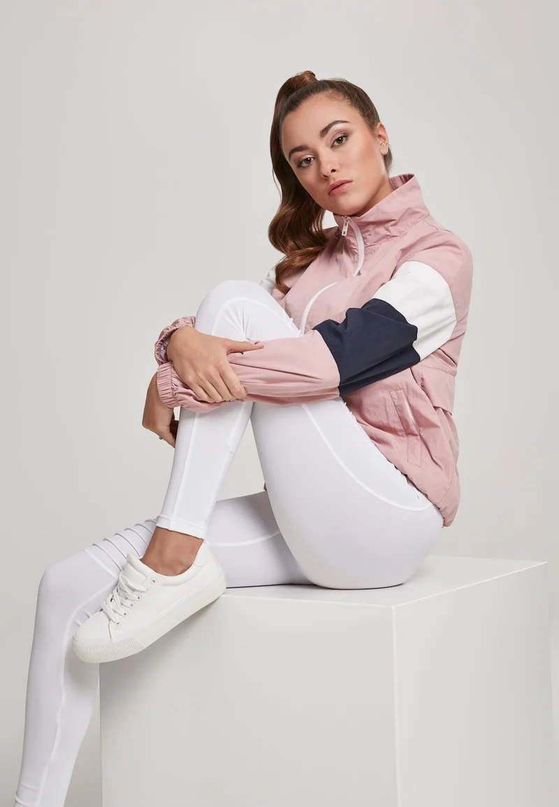UC 3-Tone Crinkle Track Jacket
