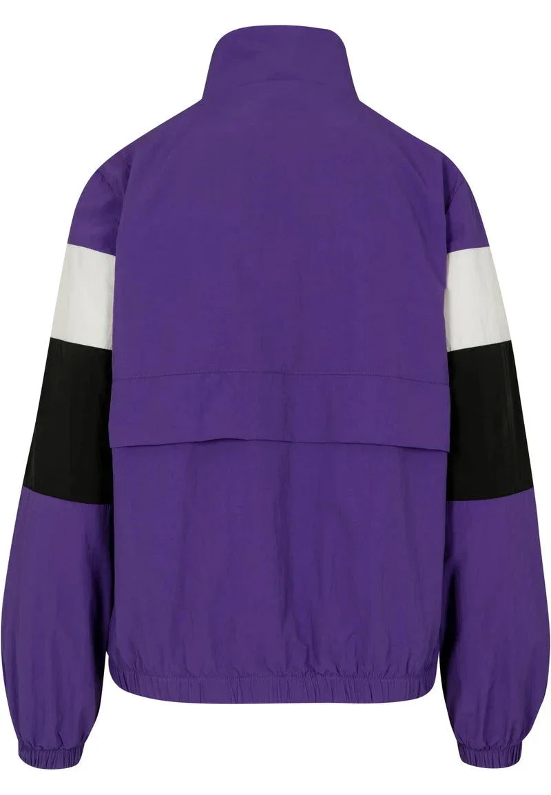 UC 3-Tone Crinkle Track Jacket