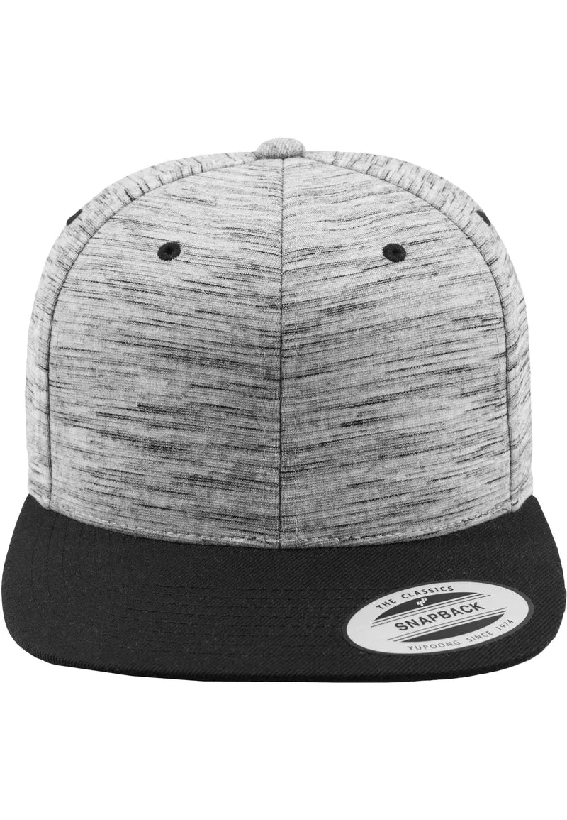 Stripes Melange Crown Snapback One Size