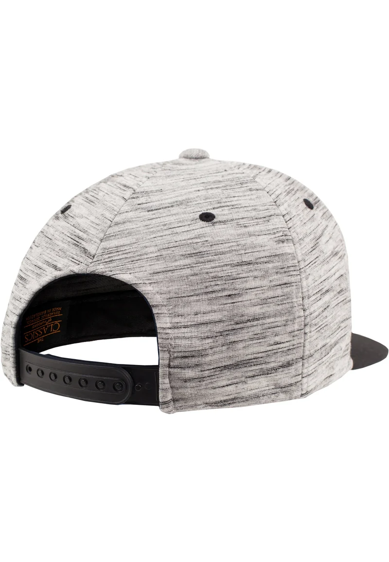 Stripes Melange Crown Snapback One Size