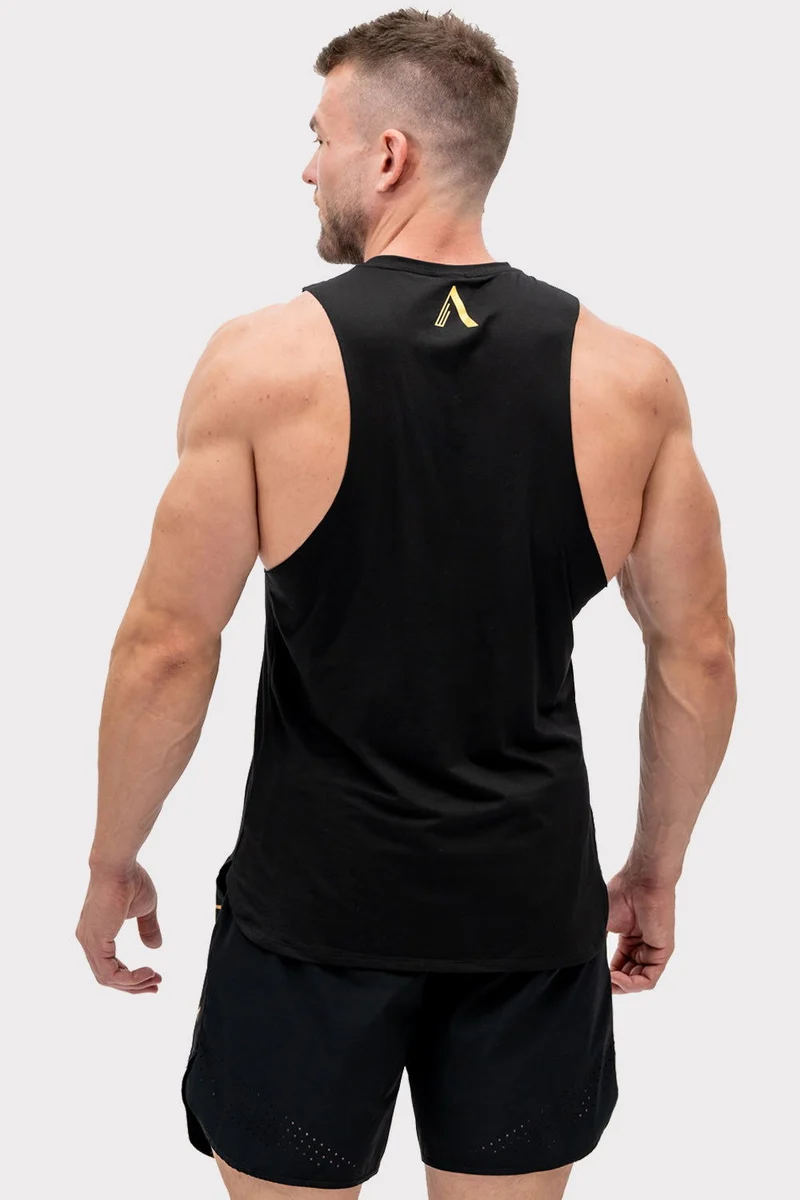 A Meta Tank Top - Black