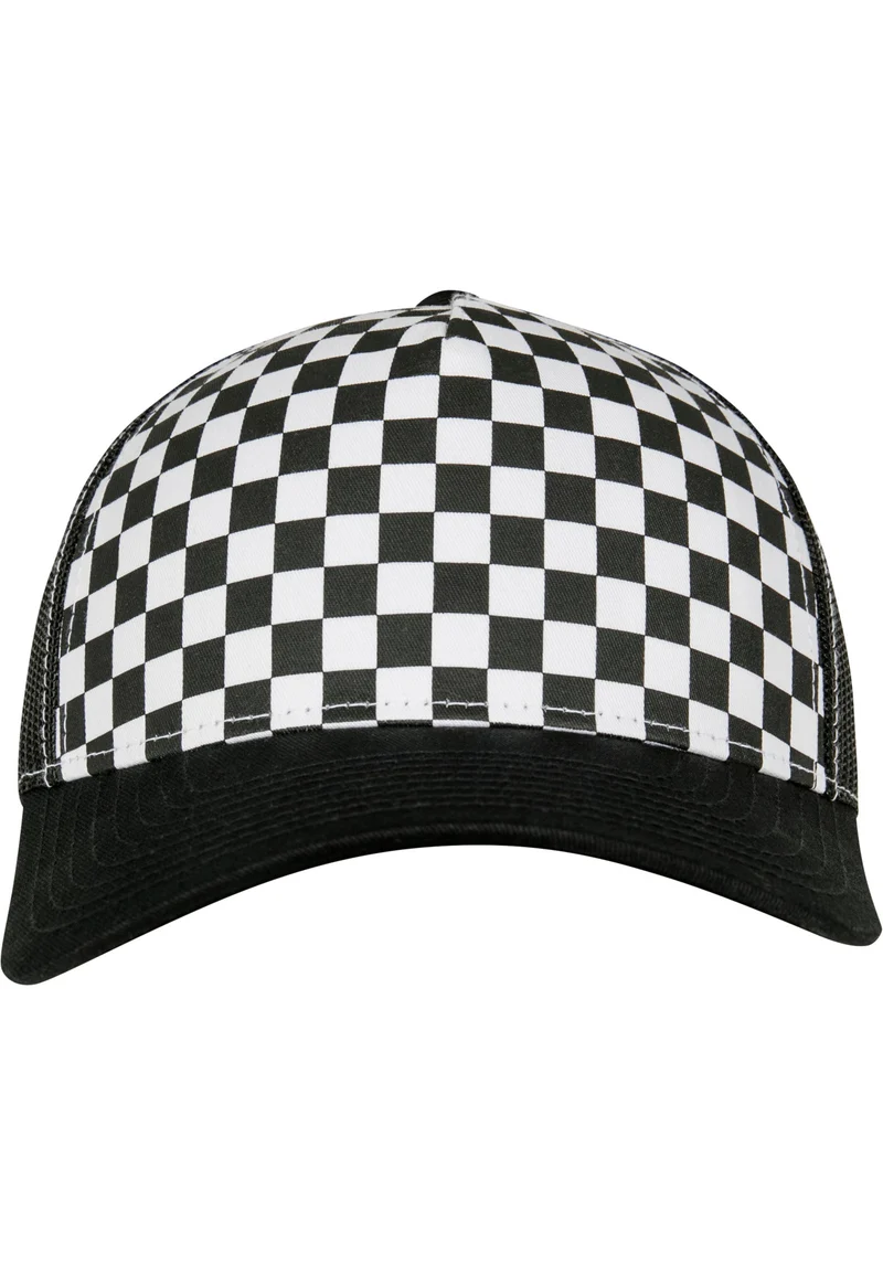 Checkerboard Trucker Snapback one size