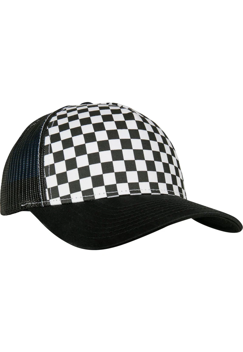 Checkerboard Trucker Snapback one size