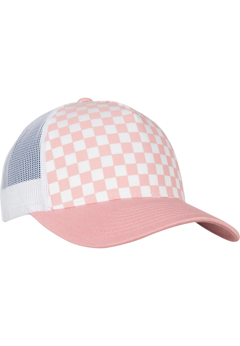 Checkerboard Trucker Snapback one size