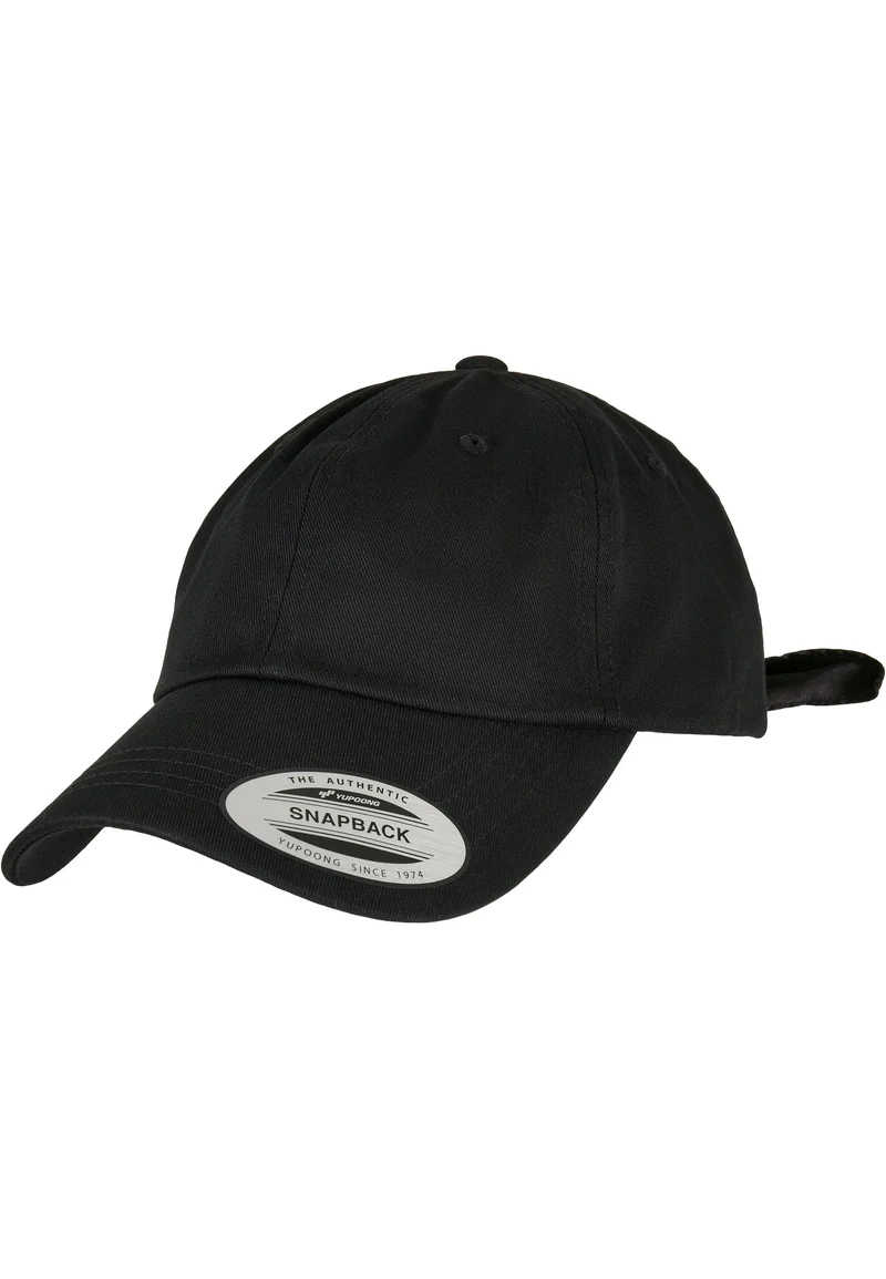 Satin Bow Dad Cap Snapback One Size