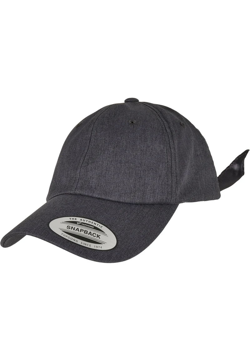 Satin Bow Dad Cap Snapback One Size