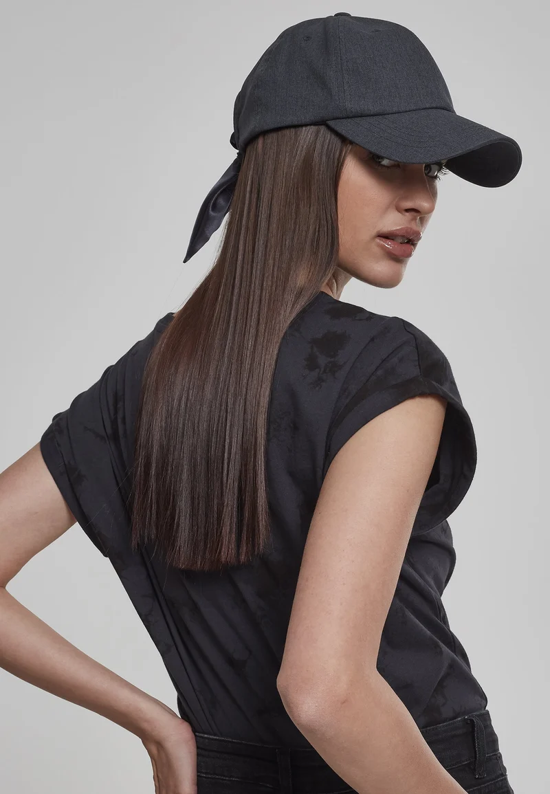 Satin Bow Dad Cap Snapback One Size