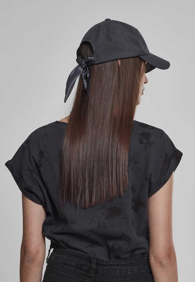 Satin Bow Dad Cap Snapback One Size