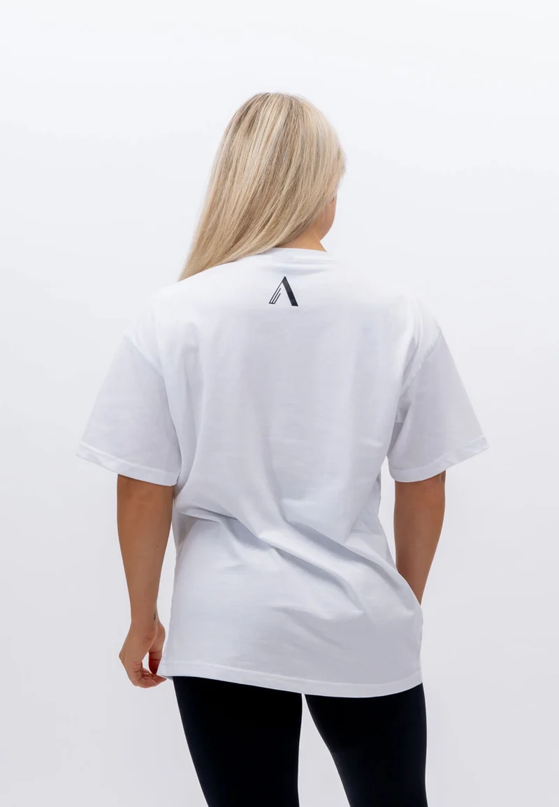 A AMPIO Oversize T Shirt - White