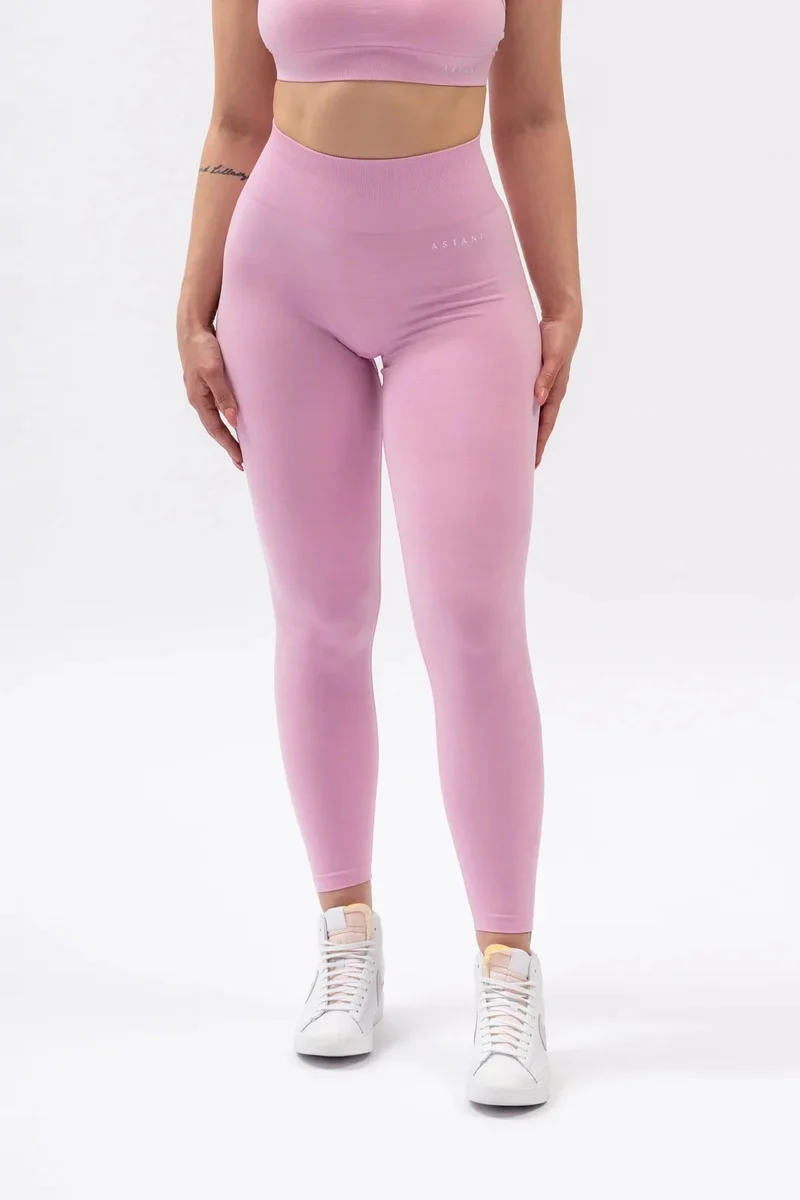 A BLISS Scrunch Tights - Pink