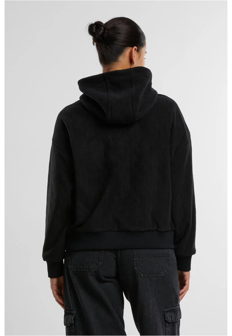 UC Jacquard Velvet Oversized Hoodie