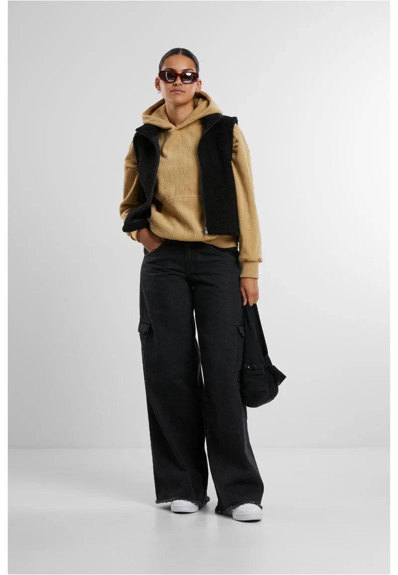 UC Jacquard Velvet Oversized Hoodie