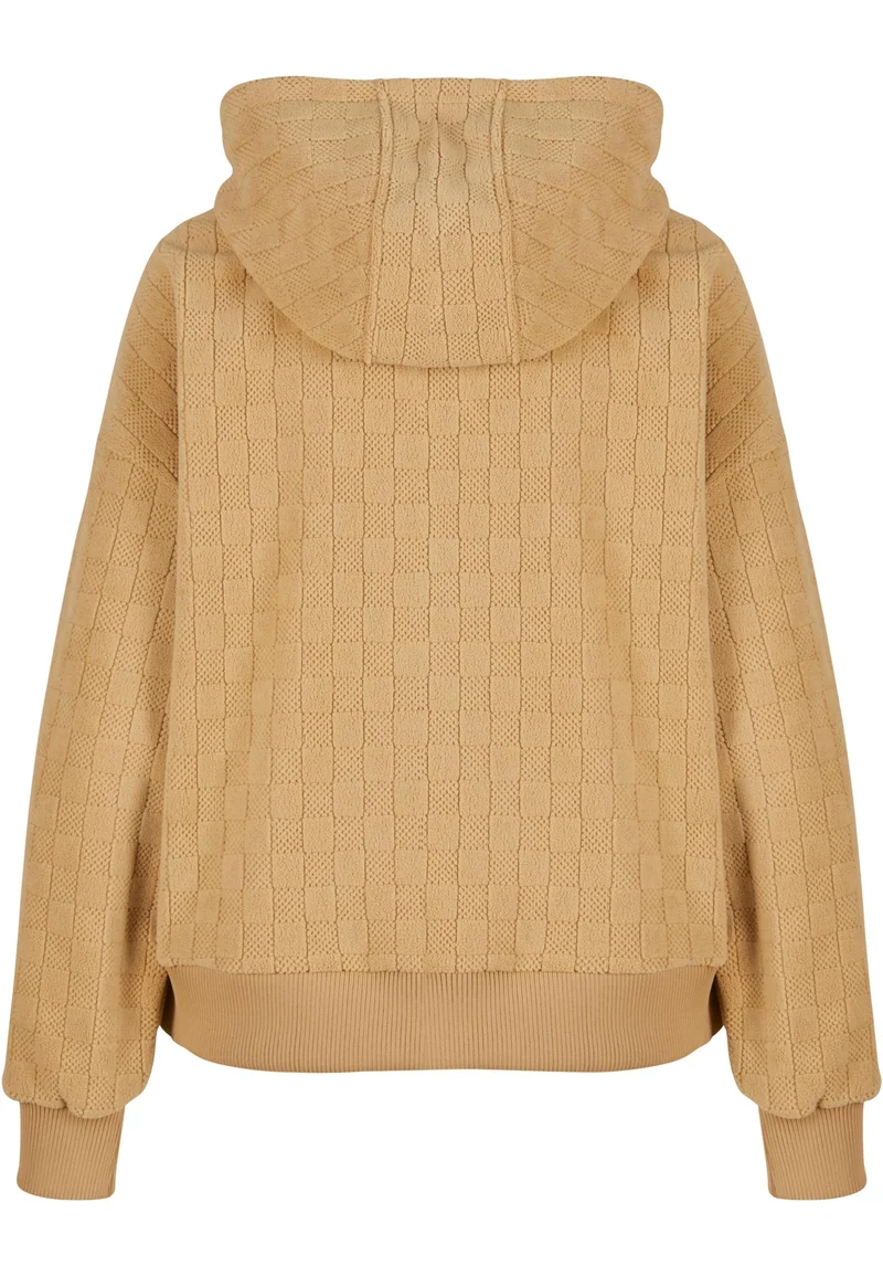 UC Jacquard Velvet Oversized Hoodie