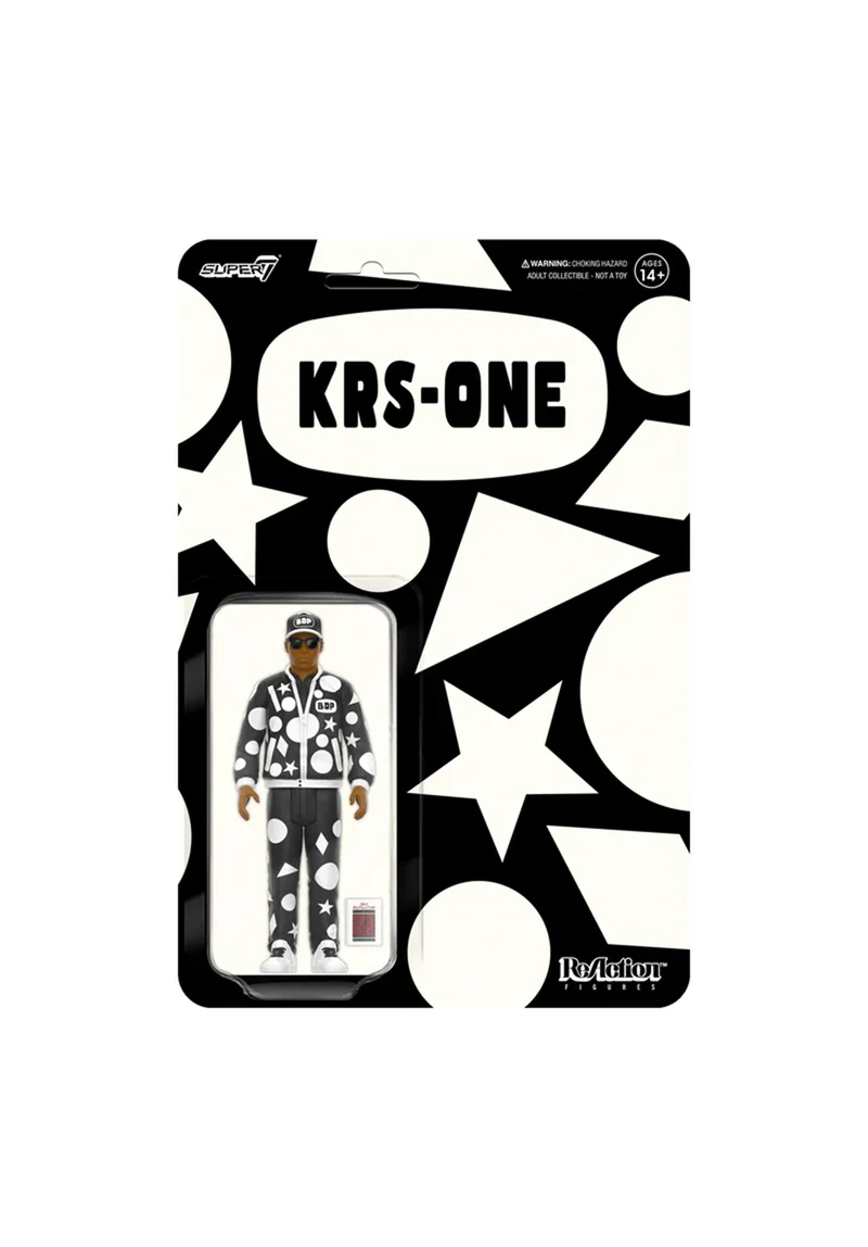 KRS-One ReAction Figures Wave 02 - KRS-1