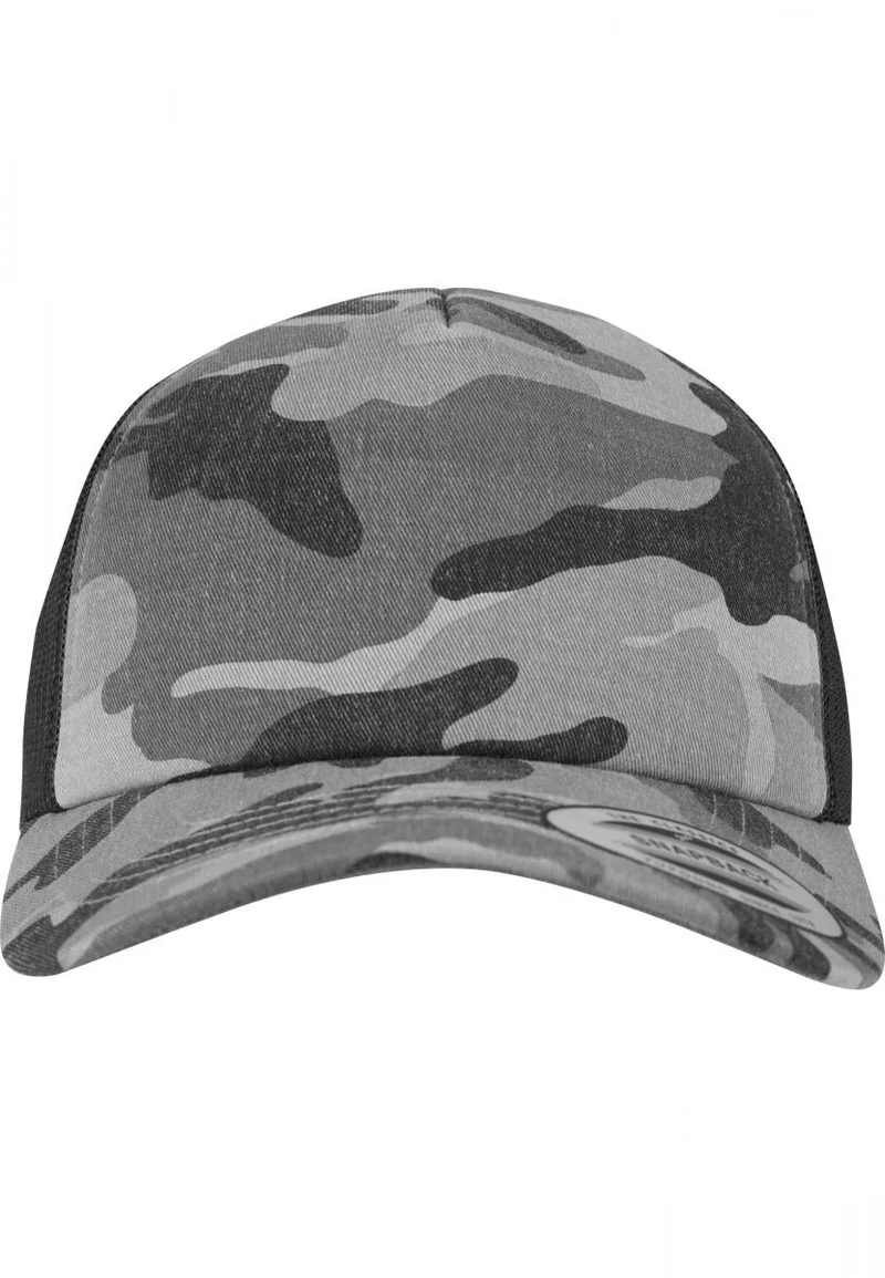 Camo Trucker Cap Snapback One Size