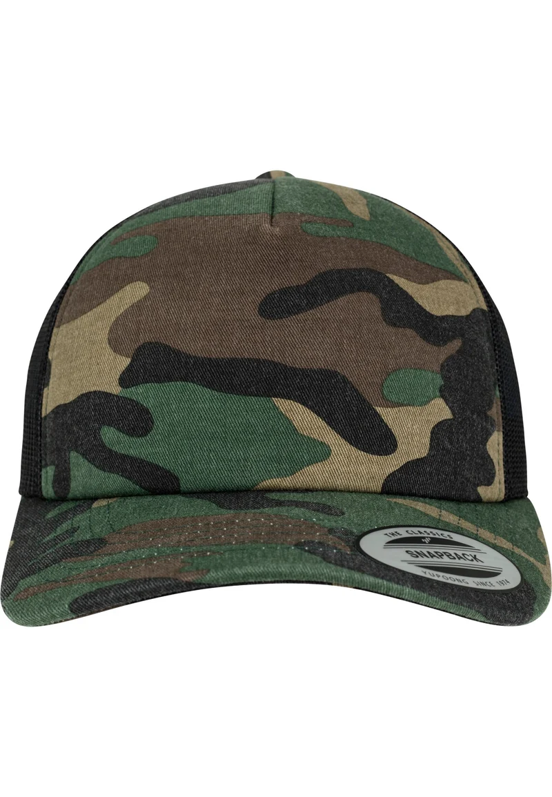 Camo Trucker Cap Snapback One Size