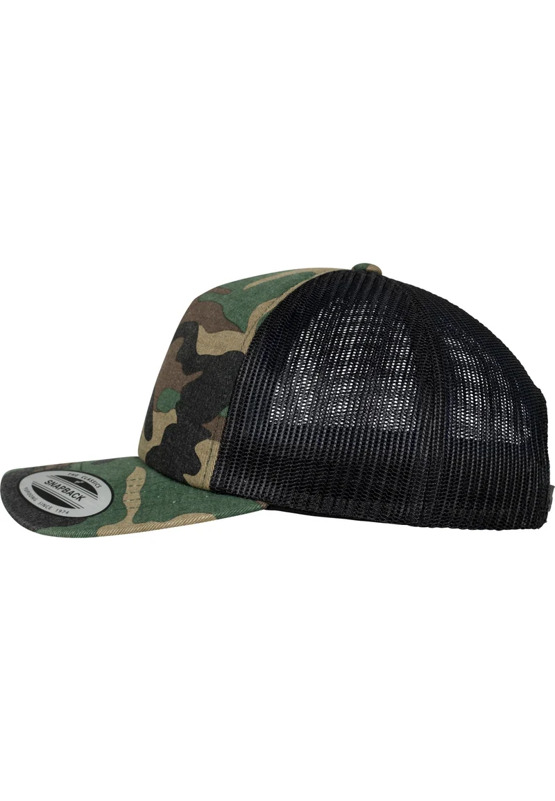 Camo Trucker Cap Snapback One Size