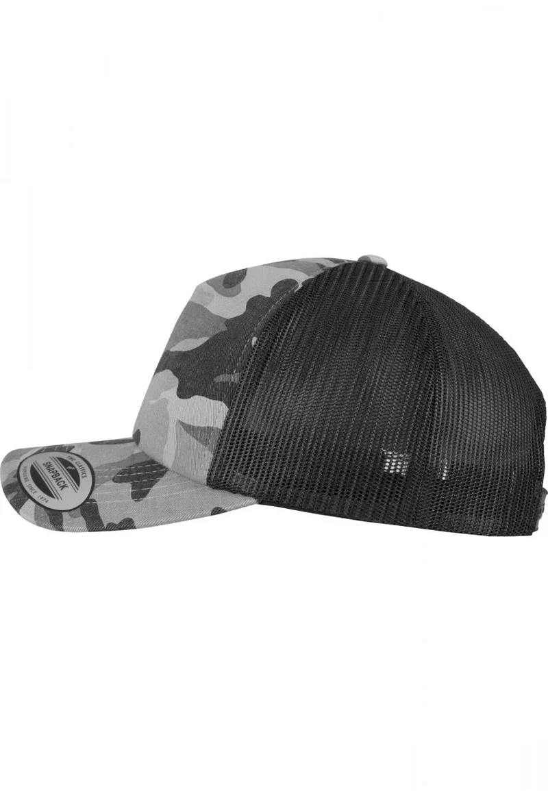 Camo Trucker Cap Snapback One Size