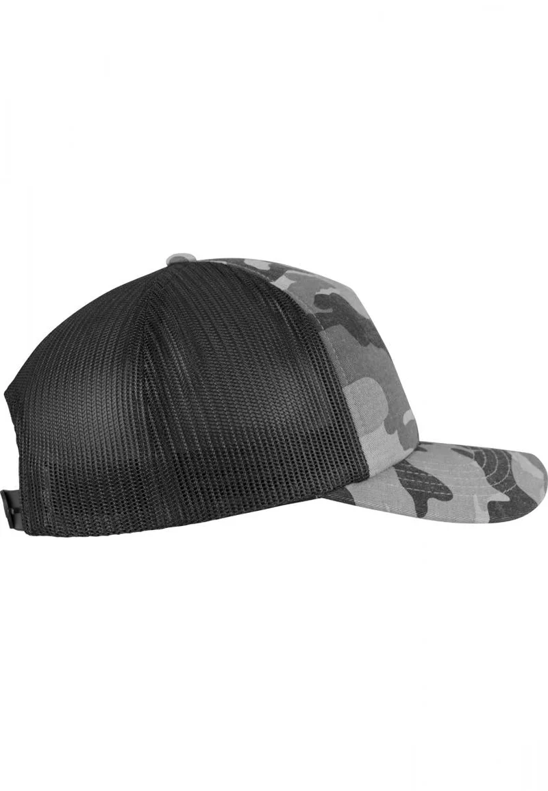 Camo Trucker Cap Snapback One Size