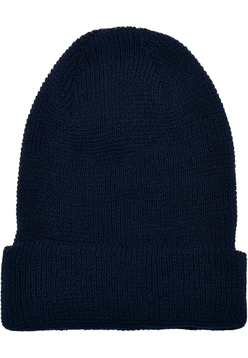 Recycled Yarn Waffle Knit Beanie One Size